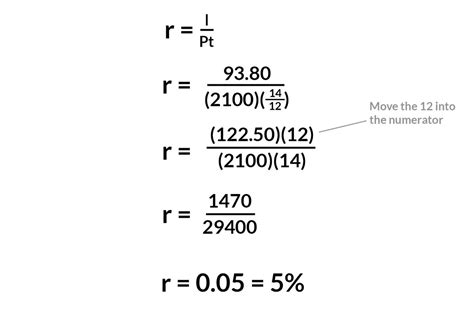 Calculate Simple Interest Principal, Rate, or Time