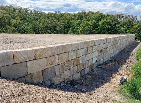 Premium B Grade Sandstone Rock Walls | Brisbane & Gold Coast