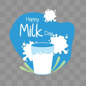 World Milk Day Clipart Vector, World Milk Day, Milk Day Clipart, Milk ...
