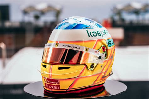 Charles Leclerc reveals special Ferrari helmet design for 2021 French GP