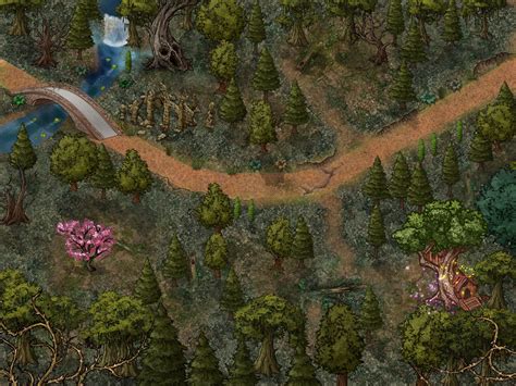 Enchanted Forest | Inkarnate - Create Fantasy Maps Online