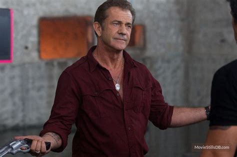 The Expendables 3 publicity still of Mel Gibson