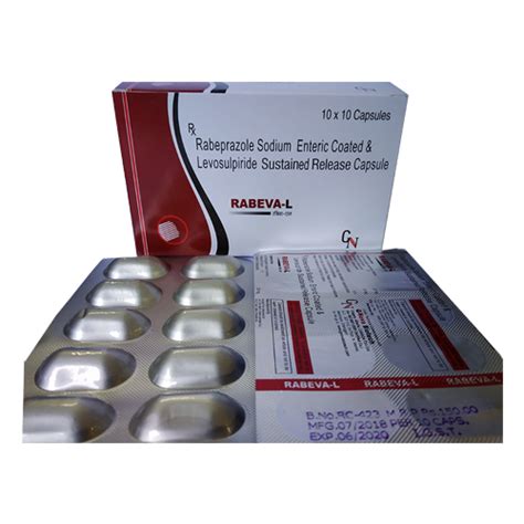 RABEPRAZOLE SODIUM & LEVOSULPIRIDE CAPSULES