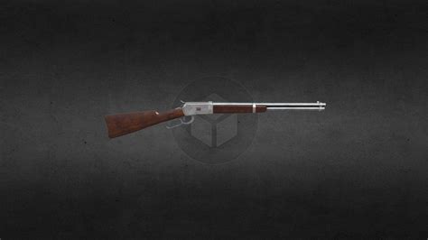 Winchester lever action rifle - Download Free 3D model by Killian ...