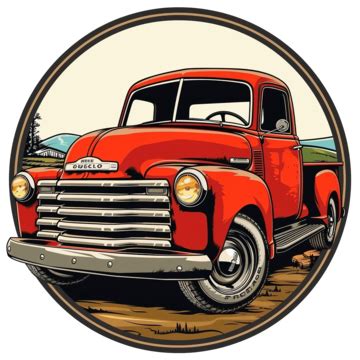Classic Truck Vintage Badge Retro Badge Design, Vintage, Badge, Vintage Badge PNG Transparent ...
