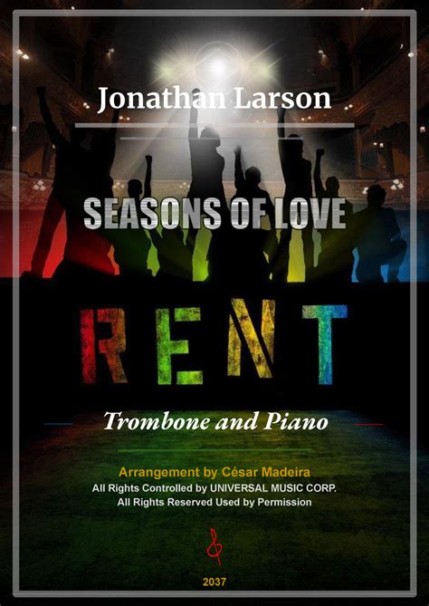 Seasons Of Love (arr. César Madeira) Sheet Music | Cast Of Rent ...