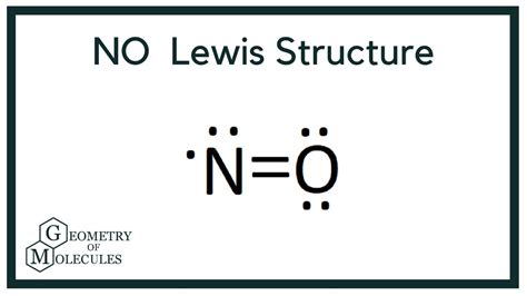 No Molecule Lewis Structure