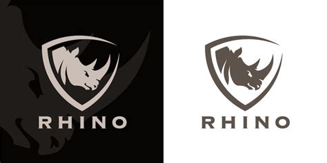 Rhino Head Logo