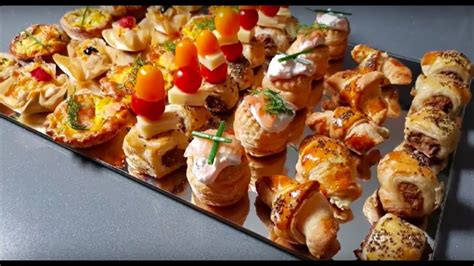 Assortiment D'apéro Dinatoire بالعربية والفرنسية - YouTube | Food, Savory appetizer, Food packaging