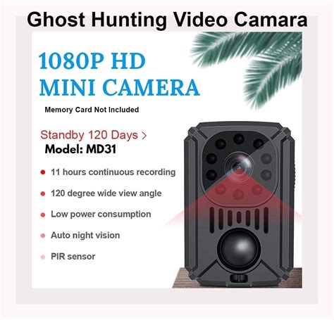 Ghost Hunting Wearable Body Video Camara Automatic Inferred | Ghost ...