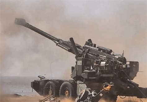 User trials of the indigenous Advanced Towed Artillery Gun System (ATAGS) developed by the ...