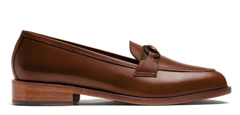 Horsebit Loafer in brown & green leather & suede