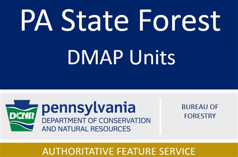 Pennsylvania State Forest DMAP Units