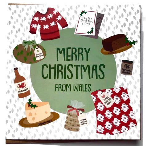 All things Welsh Christmas card - Welsh gifts with heart - Spend £50 ...