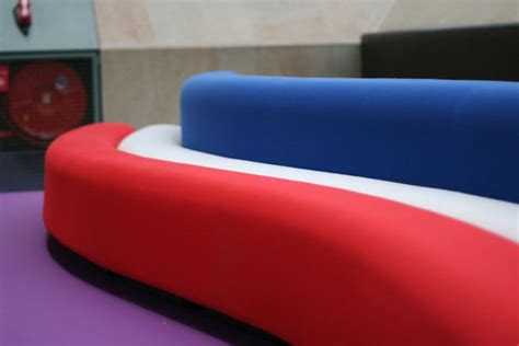 French Flag Seating | Wonderfully bright sofa in the colours… | Flickr