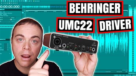 Behringer UMC22 Driver Setup - Behringer USB Audio Interface - YouTube