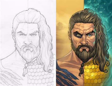 JASON MOMOA Colors by HowNotToColor on DeviantArt