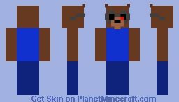 Beary (Roblox Piggy) Minecraft Skin