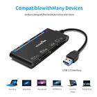 7-IN-1 USB 3.0 Memory Card Reader High-Speed Adapter for Micro SD SDXC CF Black | eBay