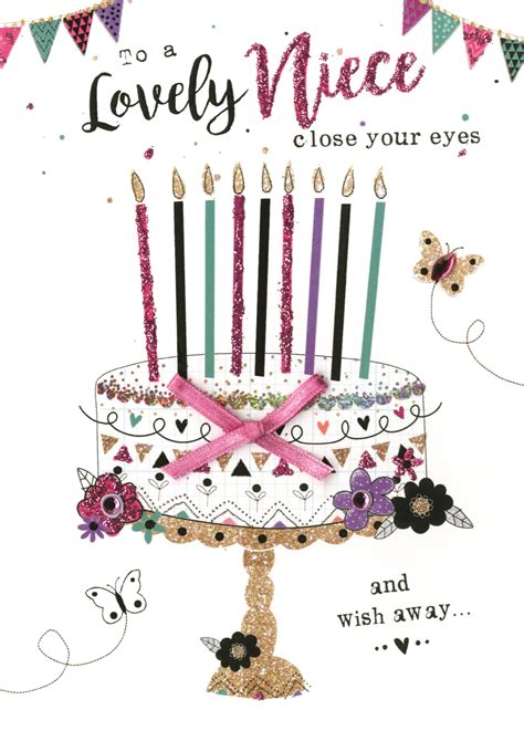 To A Lovely Niece Birthday Greeting Card | Cards
