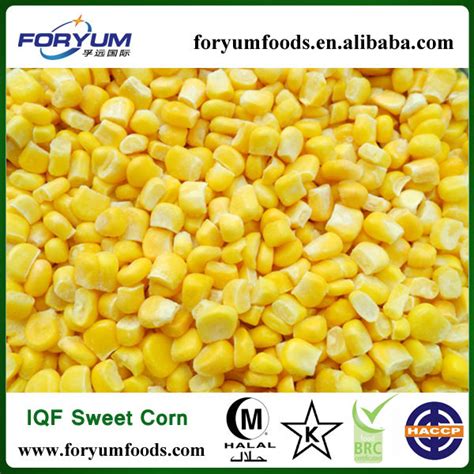 IQF Frozen Sweet Corn Seed Spacing,China ForYum price supplier - 21food