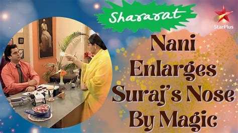 Shararat - Thoda Jaadu, Thodi Nazaakat | Nani Enlarges Suraj's Nose By Magic - YouTube