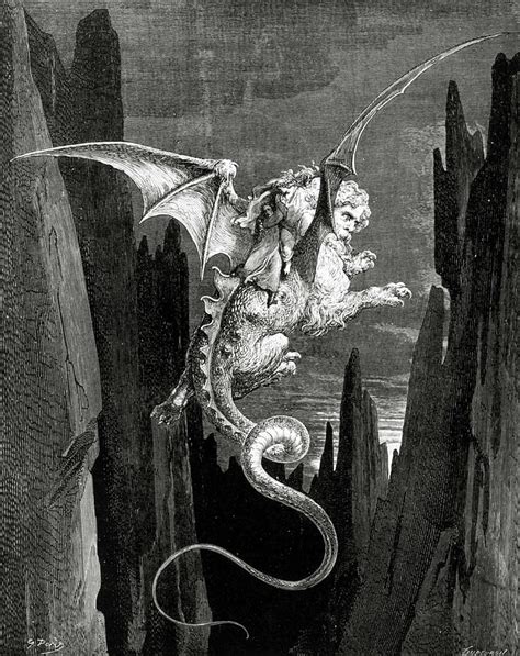 Gustave Dore, Dante's Inferno, Canto XVII New Terror I conceived from ...