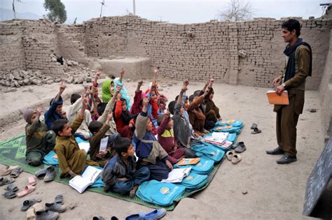 Nearly half of Afghan children don't go to school, with girls ...