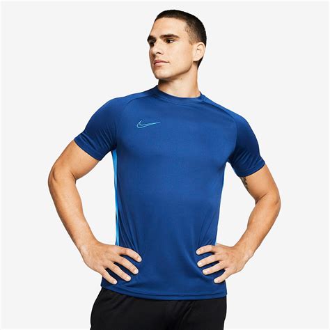 Nike Dry Academy Top SS - Coastal Blue/Lt Photo Blue/Lt Photo Blue ...