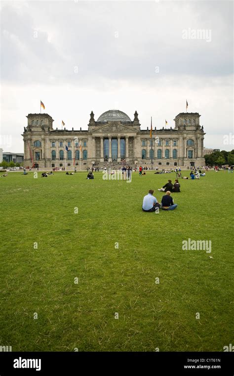 Germany, Berlin, The Reichstag (Bundestag), German parliamentary ...