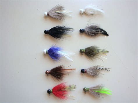 CHECK THESE OUT! 4 Custom HANDTIED DEER HAIR FISHING JIGS Available in 1/16 1/8 1/4 | Fishing ...