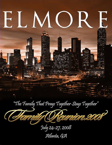 Elmore Family Reunion - Cover Page | Explore presycemedia's … | Flickr - Photo Sharing!