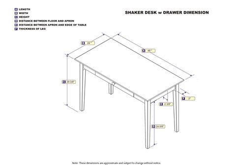 AFI, AH12114, Shaker Desk with Drawer and Charging Station, Walnut