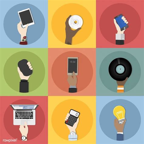 Collection of technology vectors | free image by rawpixel.com | Vector ...