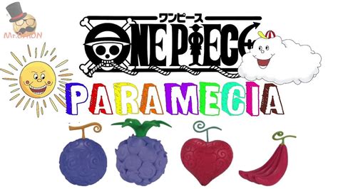 One Piece Collection: All Paramecia Devil Fruits - YouTube