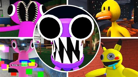 ALL Morphs + NEW Purple, Yellow Pikachu Friend in Rainbow Friends Chapter 2 Concept Roblox - YouTube