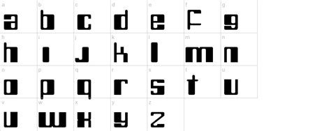 Robotic Monkey 1 Font | UrbanFonts.com