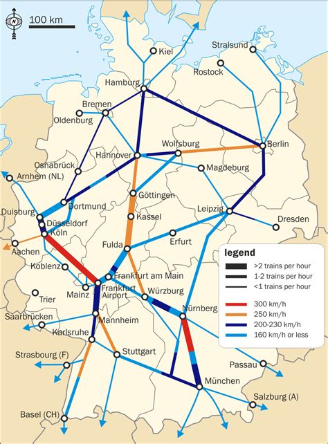 Trens alemães | Manha de Alemanha | Map, Germany map, Route map