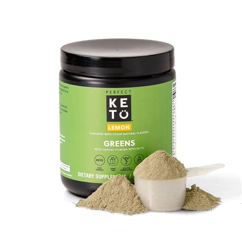 Perfect Keto Micros Greens Powder for Ketosis Nutrition