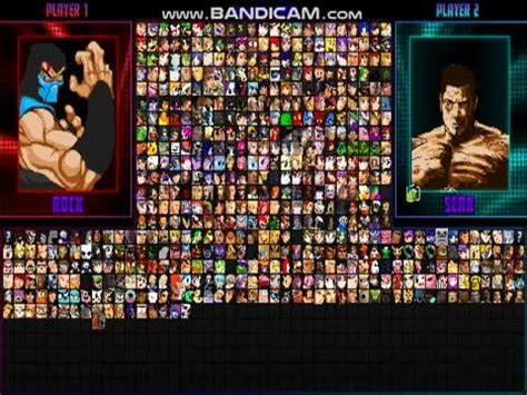 Mugen match : Rock Howard & Sub-Zero Vs Sean & Batista!!! | By SuperGames Omega