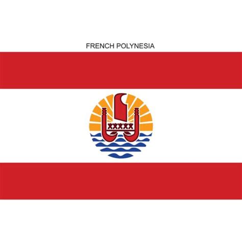 French Polynesia Flag - Awal Plastics Shop Catalogue