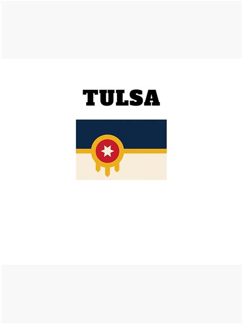 "Tulsa flag oklahoma" Comforter for Sale by Jeangel97 | Redbubble