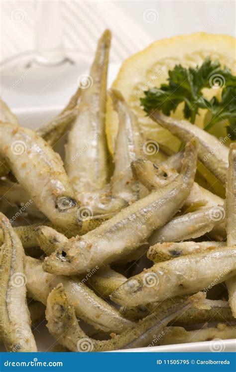 Spanish Tapas. Deep-fried Seafood Stock Image - Image of cuisine ...