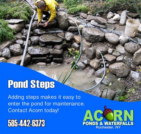 Backyard Fish Pond Design|Steps| Irondequoit |New York|NY|Acorn Ponds & Waterfalls Near Me ...