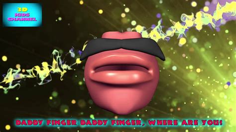 Lovely Lips Family _ 3D Finger Family Nursery Rhymes for Children ...