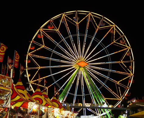 Fair Rides at Night 4 Free Photo Download | FreeImages