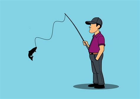 Download Man, Fishing, Nature. Royalty-Free Vector Graphic - Pixabay