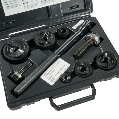 Knockout Punch Set with Wrench - 53732SEN | Klein Tools - For Professionals since 1857
