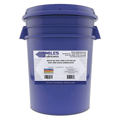 MILES LUBRICANTS, ISO Grade 68, Way Oils, Way Oil - 49CL52|M00701703 - Grainger