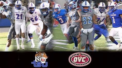 MEAC/SWAC SPORTS MAIN STREET™: Nine Tennessee State Tigers Selected All-OVC